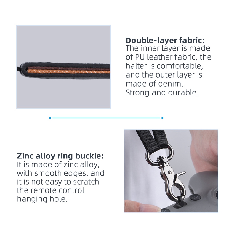 AB25 - Capa de Silicone para C - Drone Remote Controller Lanyard avaliação e preço